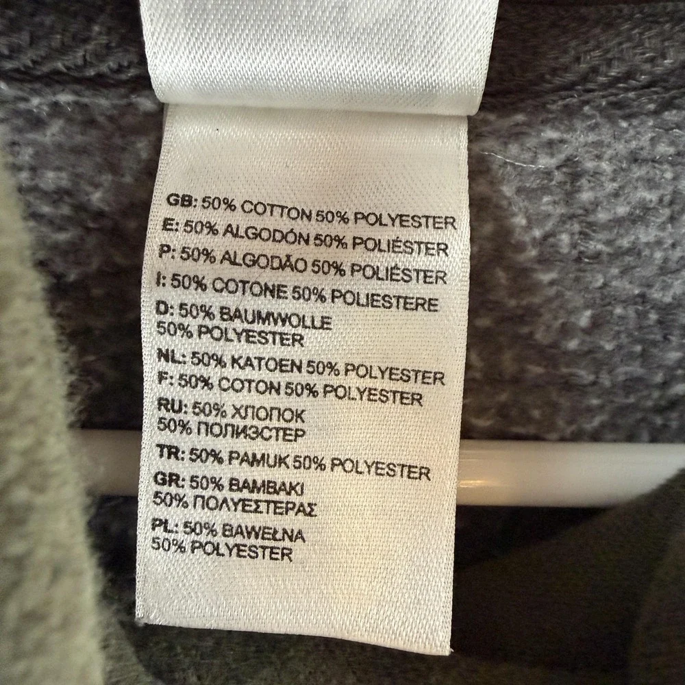 The North Face Hoodie Mens XL Gray 1968 Never Stop Exploring Sweatshirt Pullover